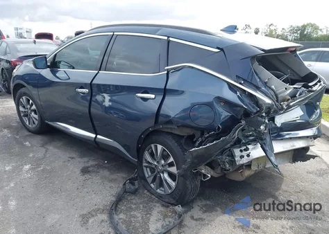 2018 Nissan Murano Sv z USA, uszkodzony, nr VIN 5N1AZ2MG1JN118359